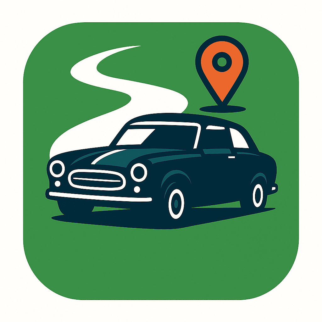 Juicy Rally mobile and navigation icon